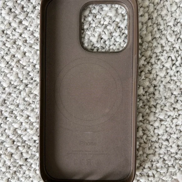 Apple iPhone 15 Pro FineWoven Case - Tan - Picture 3 of 3